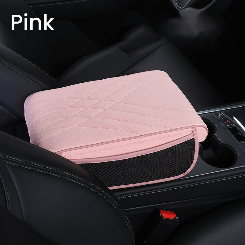 Universal Car Center Console Armrest Box Heighten Cover