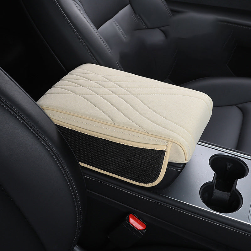 Universal Car Center Console Armrest Box Heighten Cover