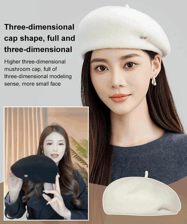 Tweed Stylish Beret