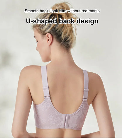 [Breast Minimizing] Lightweight Push-up Armpit Fat Control Wireless Bra
