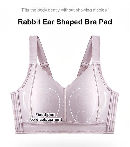 [Breast Minimizing] Lightweight Push-up Armpit Fat Control Wireless Bra