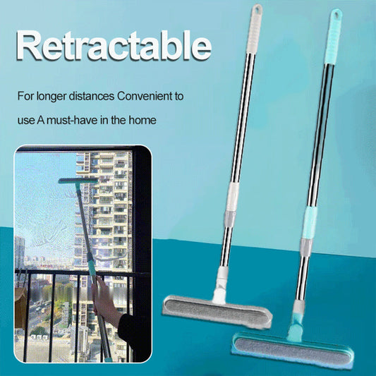 🔥New Year Special 49% OFF🔥Stretchable Rotating Double-sided Glass Cleaning Tool - Effortless Glass Cleaning at Your Fingertips