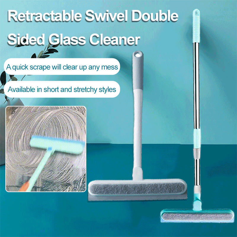 🔥New Year Special 49% OFF🔥Stretchable Rotating Double-sided Glass Cleaning Tool - Effortless Glass Cleaning at Your Fingertips