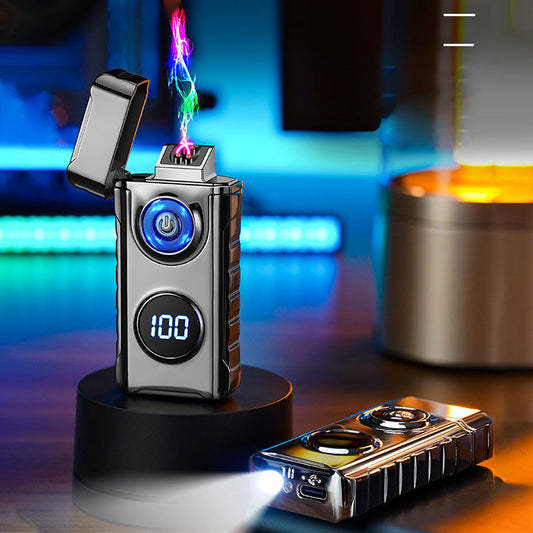 🔥New Year Special 49% OFF🔥Windproof Dual Arc USB Rechargeable Lighting Lighter