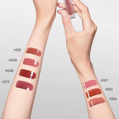 🔥New Year Special 49% OFF🔥2 IN 1 Moisturizing Shimmer Waterproof Long Lasting Double Head Lipstick