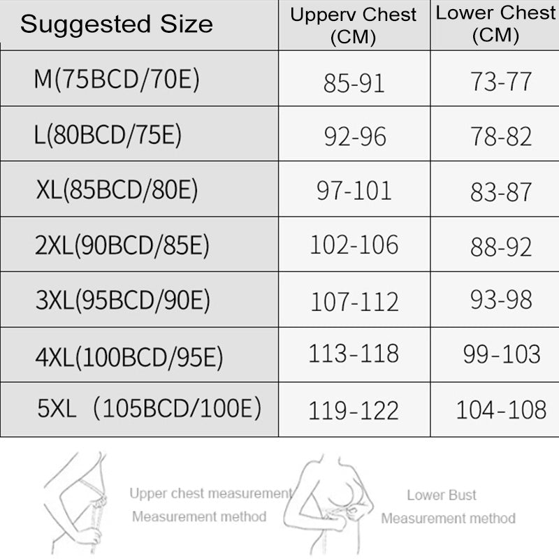 🔥New Year Special 49% OFF🔥 Wireless Non-marking Push-Up Bra with Plus Size