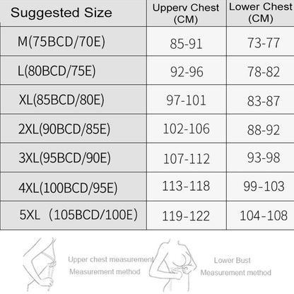 🔥New Year Special 49% OFF🔥 Wireless Non-marking Push-Up Bra with Plus Size