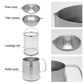 304 Stainless Steel, Large Capacity, Versatile Oil Filter Vessel（ Free shipping ）