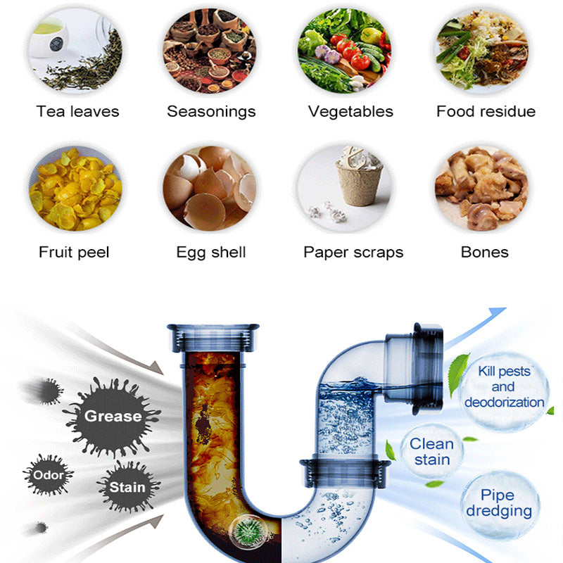 🔥New Year Special 49% OFF🔥All-In-One Drain Cleaner - Pipe Dredging & Caring