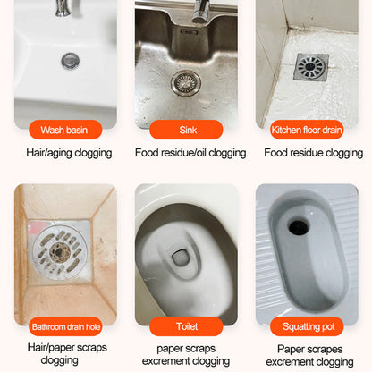 🔥New Year Special 49% OFF🔥All-In-One Drain Cleaner - Pipe Dredging & Caring