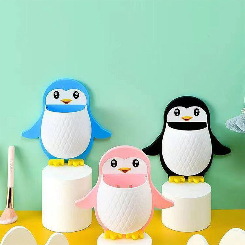 🔥New Year Special 49% OFF🔥Cute Penguin Wall-mounted Storage Box