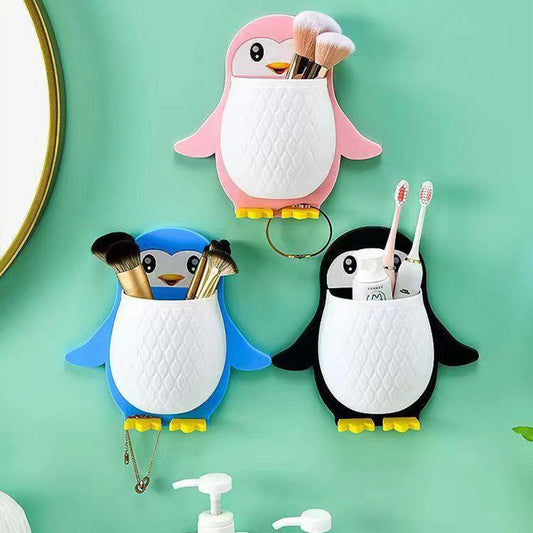 🔥New Year Special 49% OFF🔥Cute Penguin Wall-mounted Storage Box