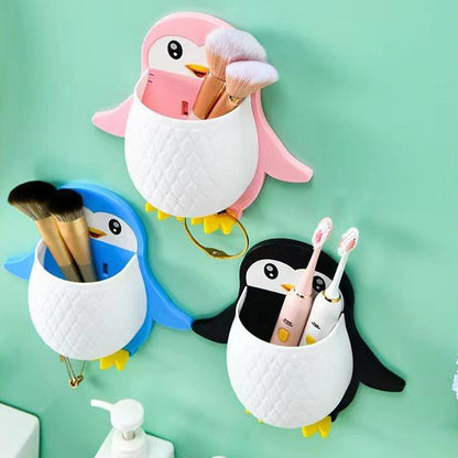 🔥New Year Special 49% OFF🔥Cute Penguin Wall-mounted Storage Box