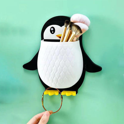 🔥New Year Special 49% OFF🔥Cute Penguin Wall-mounted Storage Box