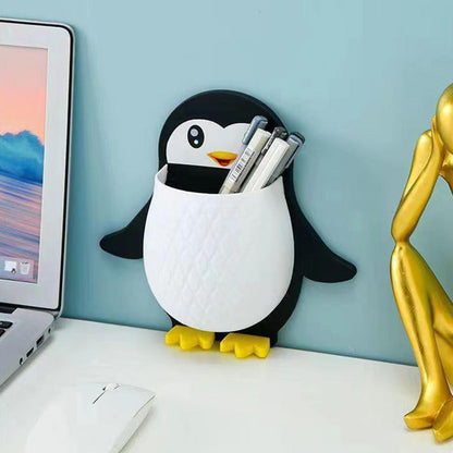 🔥New Year Special 49% OFF🔥Cute Penguin Wall-mounted Storage Box