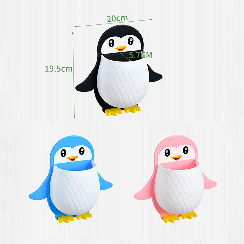 🔥New Year Special 49% OFF🔥Cute Penguin Wall-mounted Storage Box