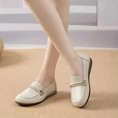 [Swollen Feet Customized] Calfskin Mom Shoes