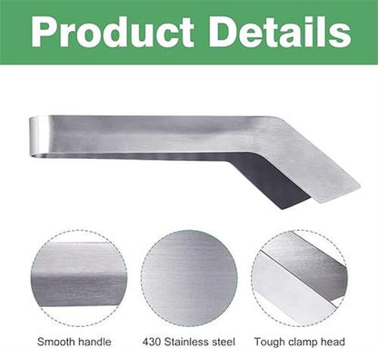 2 Pcs Seedling Transplant Tongs- 8.7 Inch Stainless Steel Gardening Plants Transplant Tongs- Seedling Remove Transplant Pliers for Reducing Root Damage